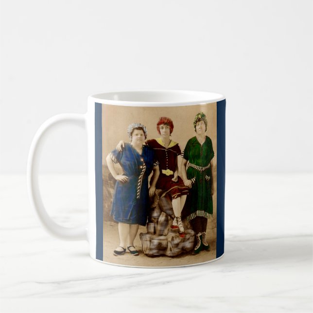 Mug vers 1910 beautés de bain d'Atlantic City RPPC (Gauche)