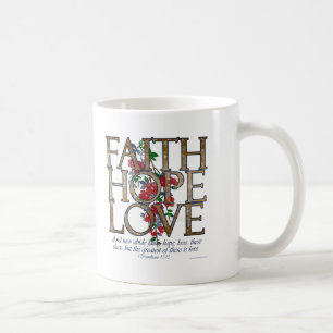 Mug Vers chrétien de bible d'amour d'espoir de foi