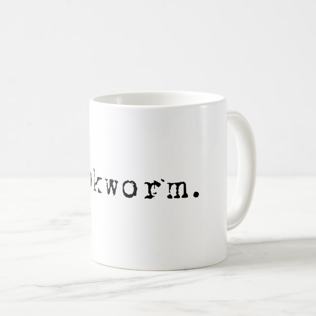 Mug Vers de livre (Devant droit)