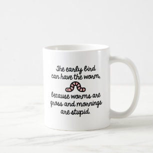 Mug Vers des oiseaux précoces