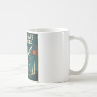 Mug "Vers Les Étoiles Et Au-Delà" Voyage Vintage Dans