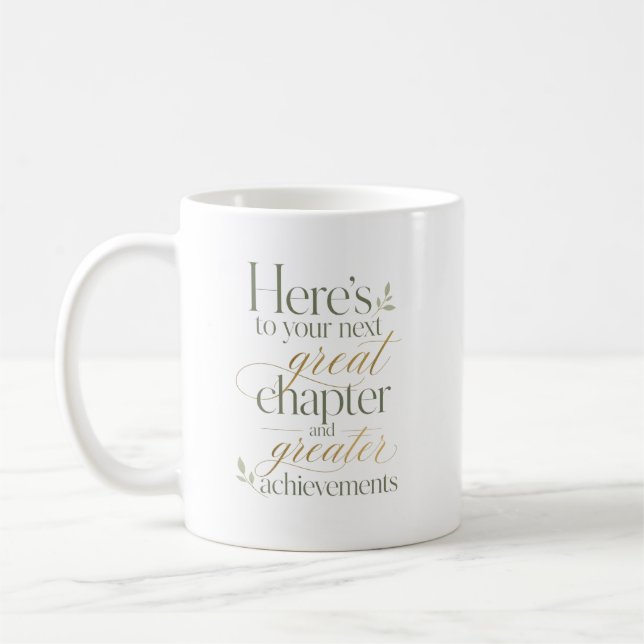 Mug Vers votre prochain grand chapitre (Gauche)