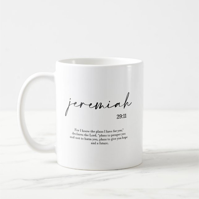 Mug Verse Bible Élégant (Gauche)