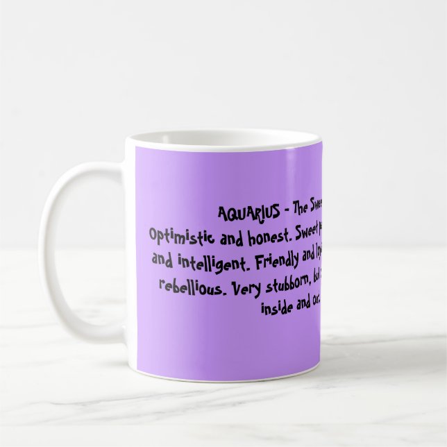 Mug VERSEAU - le ~ d'amoureux (20 janvier - 18 (Gauche)