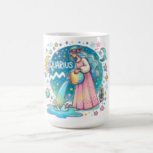 Mug Verseau Zodiaque Porteur d'Eau Astrologie