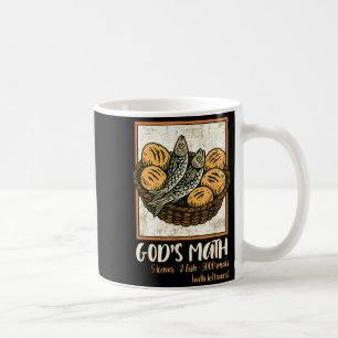 Mug Verset biblique chrétien Jésus Poissons & Pain All