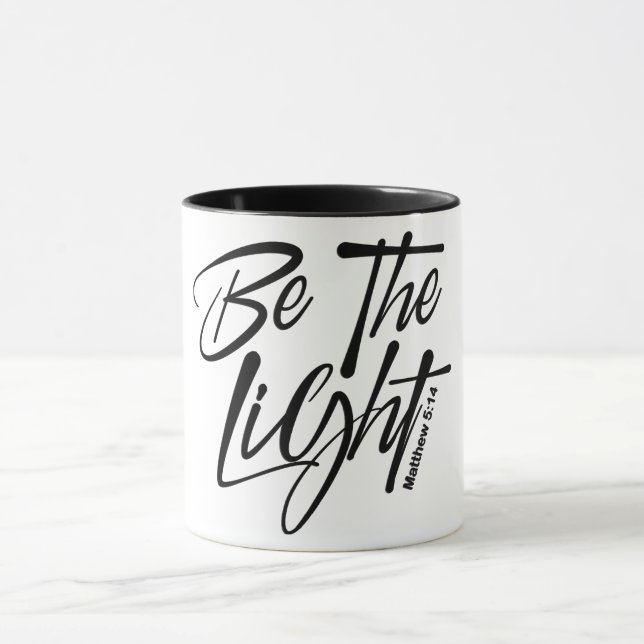 Mug Verset biblique chrétienne inspirant (Centre)