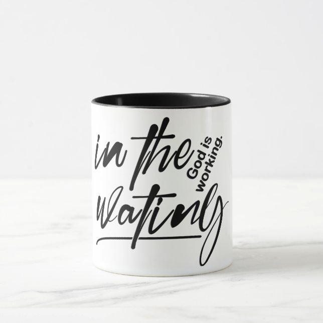 Mug Verset biblique chrétienne inspirant (Centre)
