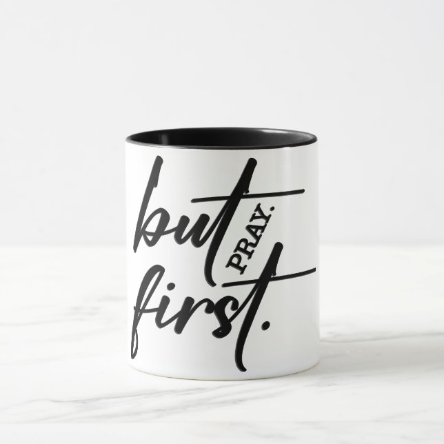 Mug Verset biblique chrétienne inspirant (Centre)