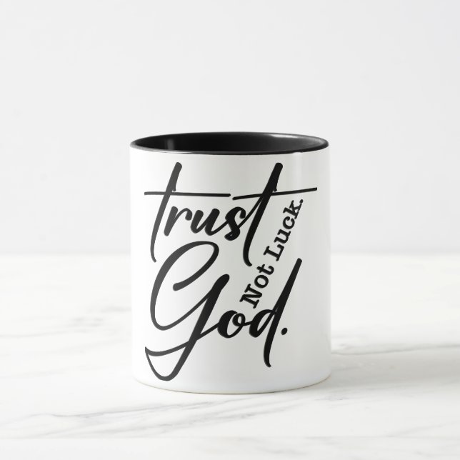 Mug Verset biblique chrétienne inspirant (Centre)