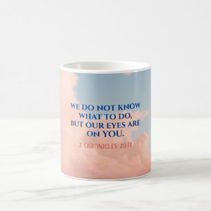 Mug Verset biblique   Foi, Citation d'encouragement Mu