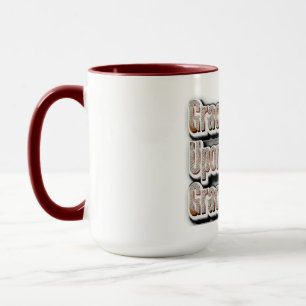 Mug verset de la Bible Jean 1:16 La grâce sur la grâce
