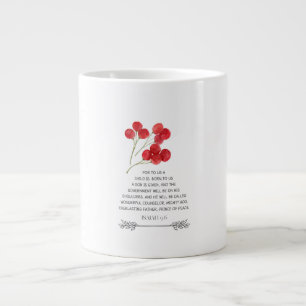 Mug Verset de Noël Esaïe 9:6