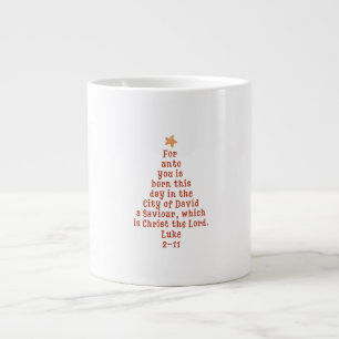 Mug Verset de Noël Luc 2:11