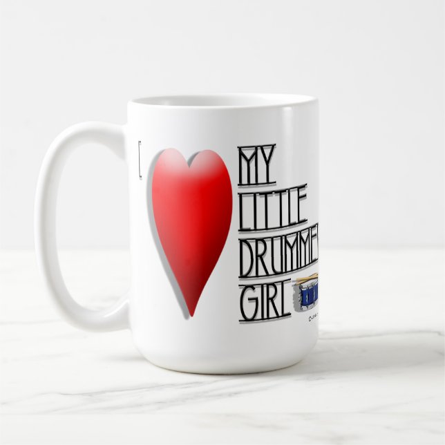 Mug Versez-le fort (AMOUR d'I MA PETITE FILLE de (Gauche)