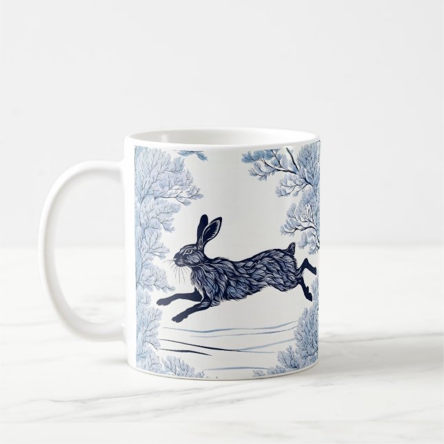 Mug Version étendue Snowy Serenity. (Gauche)