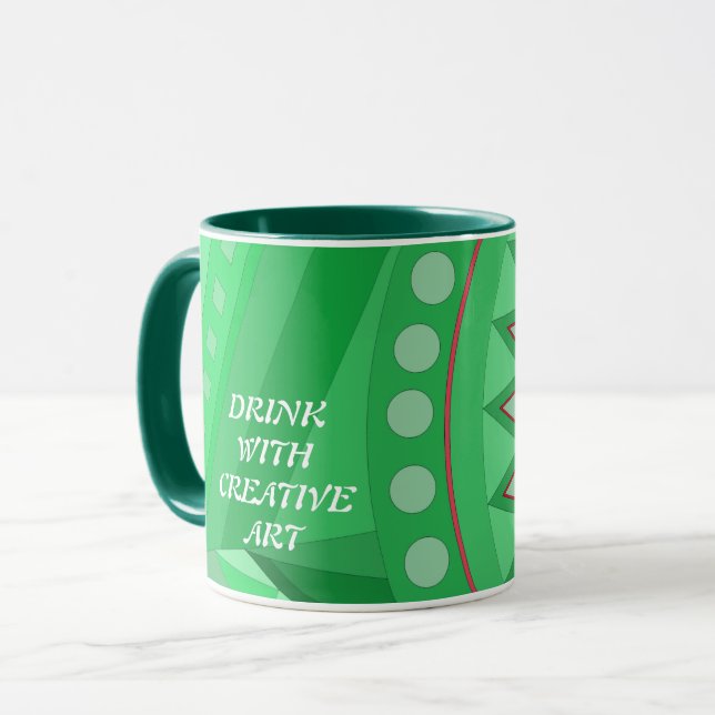 MUG VERT (Devant gauche)
