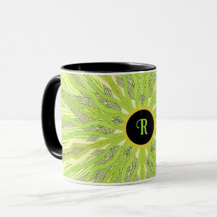 Mug Vert abstrait