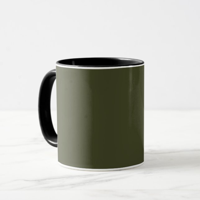 Mug Vert Armée (Devant gauche)