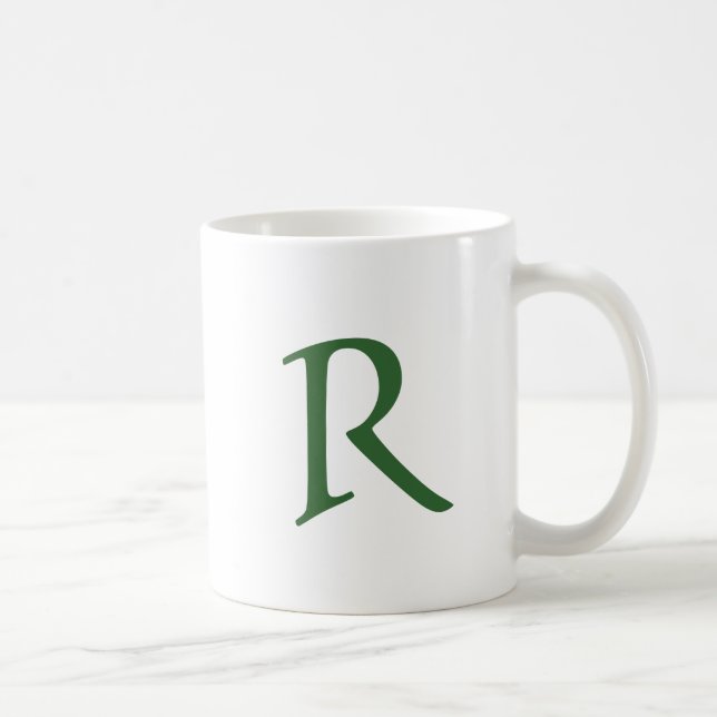 Mug vert celtique (Droite)