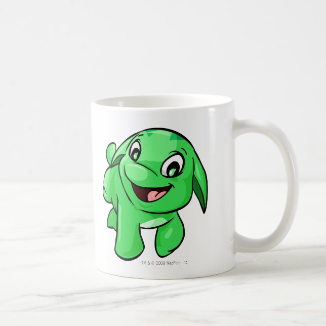 Mug Vert de Poogle (Droite)