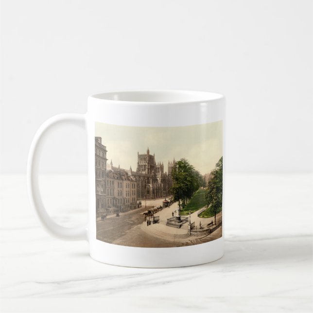 Mug Vert d'université, Bristol, Angleterre (Gauche)