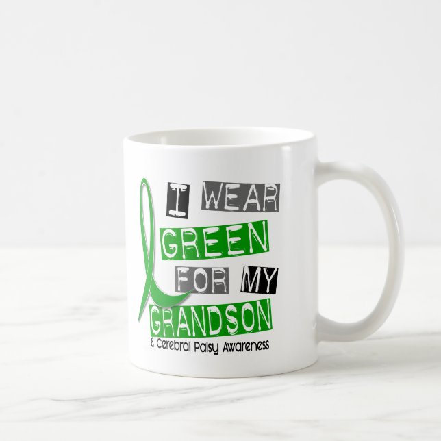 Mug Vert d'usage de l'infirmité motrice cérébrale I (Droite)