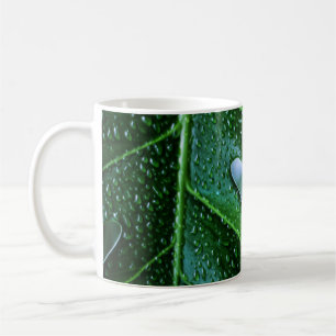 Mug Vert feuille plante Monstera
