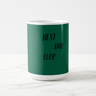 Mug Vert "Meilleur papa jamais