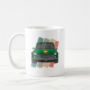 Mug Vert mini voiture classique