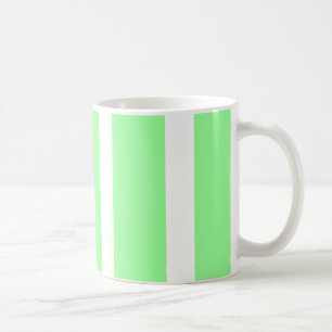 Mug vert pastel style pop art épuré moderne.