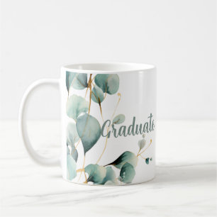 Mug Vert sauge or diplômé