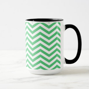 Mug Vert vert Chevron ; Tableau