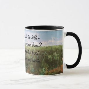Mug VERTS INSPIRATIONNELS/BROUILLES DESIGN Texte noir