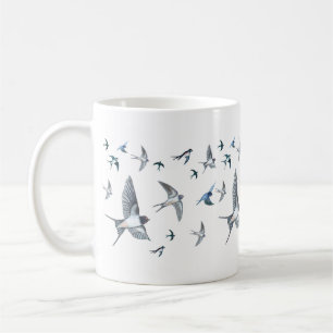 Mug  Vestiges d'hirondelles volantes  