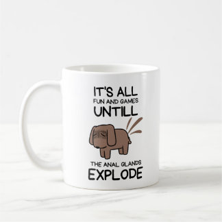 Mug Vet Tech Vétérinaire Anal Glands Exploser Vet Tech