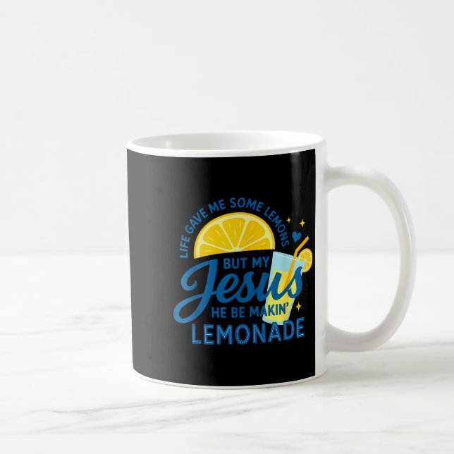 Mug Vêtements chrétiens Lemonade Jésus religieux  (Droite)