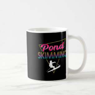 Mug Vêtements de dérapage d'étang Rétro 80s Ski dérapa