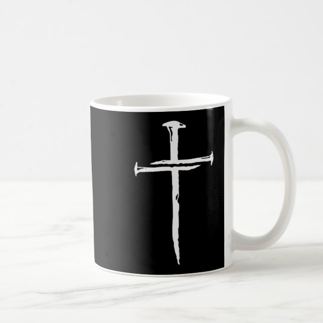 Mug Vêtements de foi chrétienne moderne Minimalisme ch (Droite)