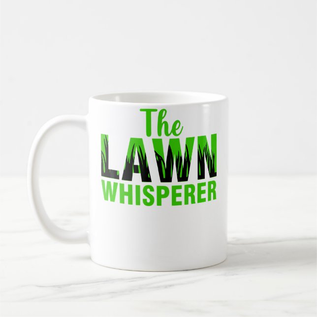 Mug Vêtements de jardinage professionnels Lawn Whisper (Gauche)