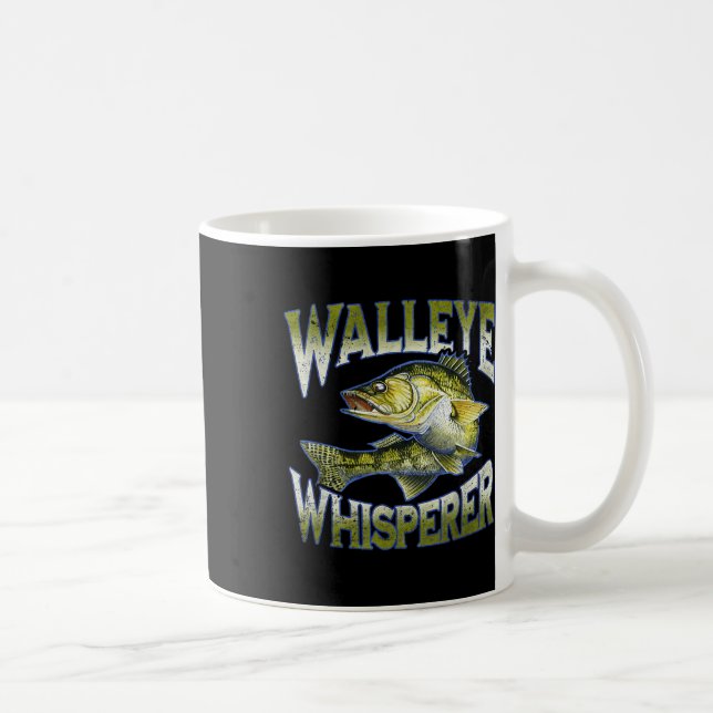 Mug Vêtements de pêche graphiques Walleye Whisperer Ca (Droite)