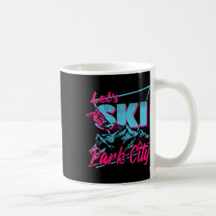 Mug Vêtements de ski vintage 80s 90s Retro Park City S