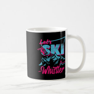 Mug Vêtements de ski vintage 80s 90s - Retro Whistler