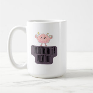 Mug Vêtements drôles de puissance cérébrale pour les