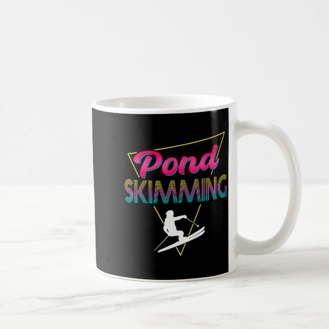 Mug vêtements rétro des années 80 pour dévaler l'étang (Droite)