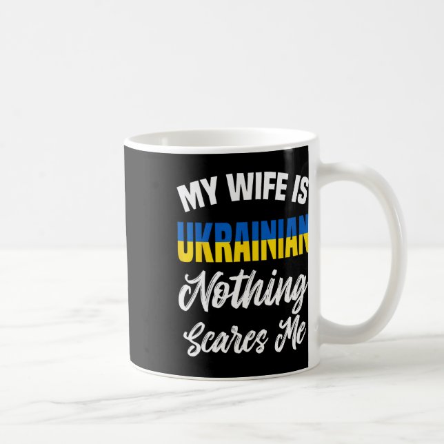 Mug Vêtements Ukraine - Conception incroyable de drôle (Droite)