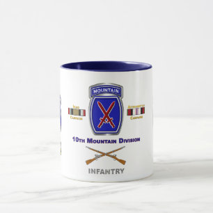 Mug Vétéran de la 10e division de montagne en Irak et