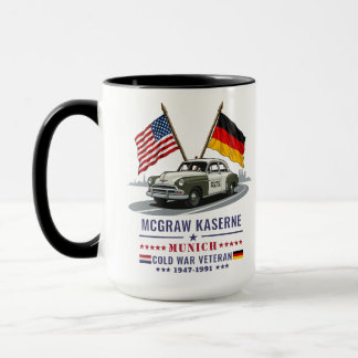 Mug Vétéran de la guerre froide McGraw Kaserne Munich
