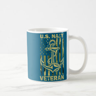 Mug Vétéran de la marine américaine drapeau camouflage