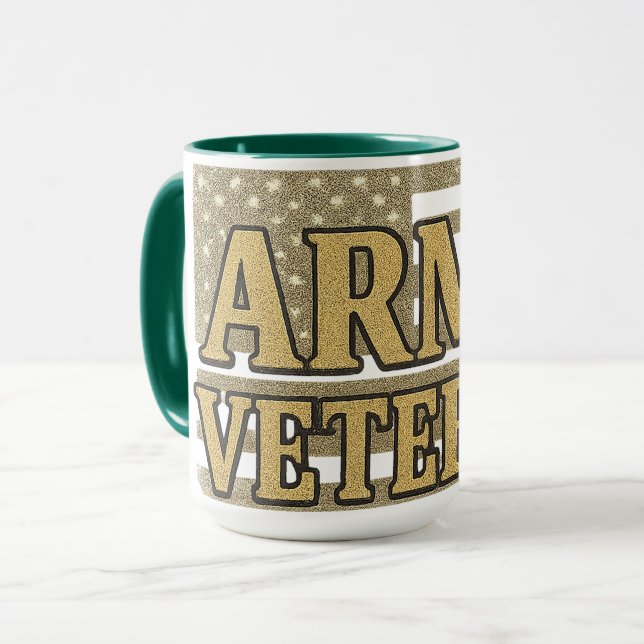 Mug Vétéran de l'armée (Devant gauche)